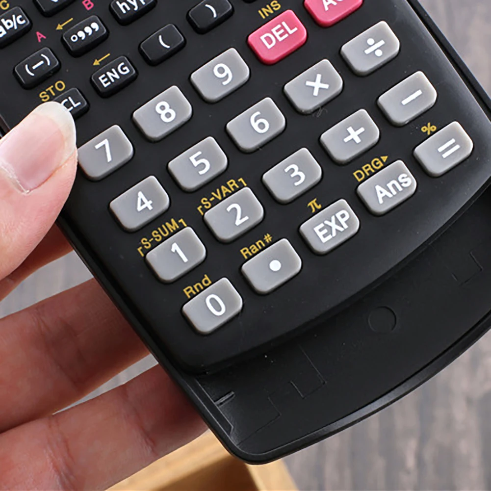 Портативный студенческий научный калькулятор 2 строчный дисплей электронный