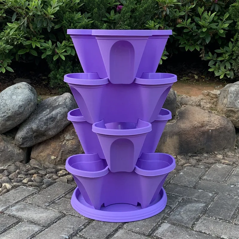 Vegetable Growing Basin Balcony Strawberry Indoor Box Stereo Home Decoration Plant Grow Ba | Дом и сад