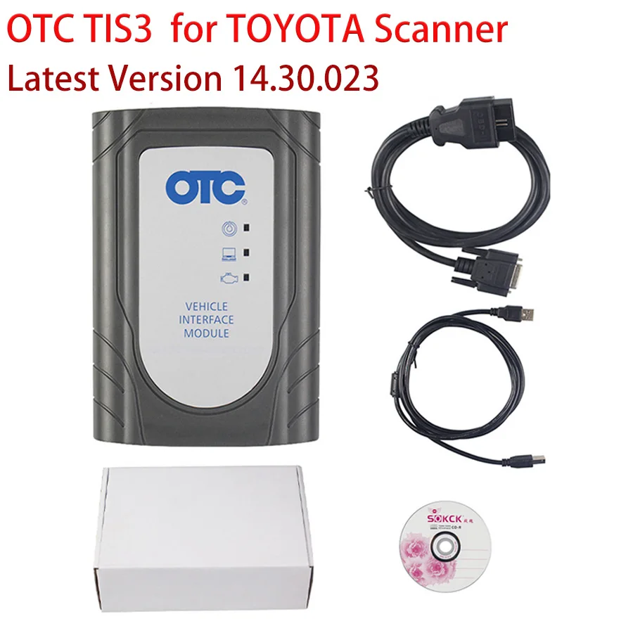 V14.30.023 Global Techstream GTS OTC tis3 сканер для Toyota IT3 GTS OTC обновление по ToyoYa IT2 заводская цена