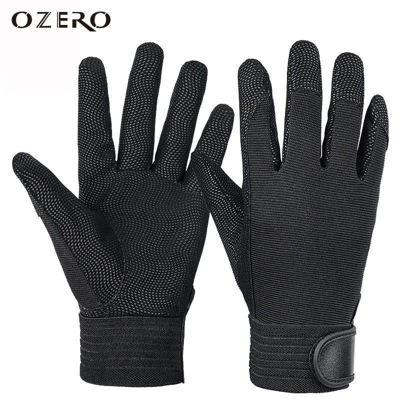 

OZERO Mechanical Work Gloves Summer Flex Extra Grip Unisex Working Safety Protective Garden Racing Sports Driving Gloves 9047