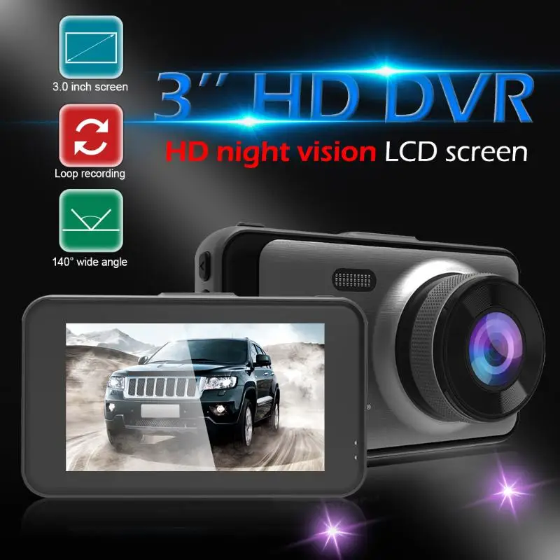 Автомобильный видеорегистратор Anytek X31 Full HD 1080P камера на приборной панели с