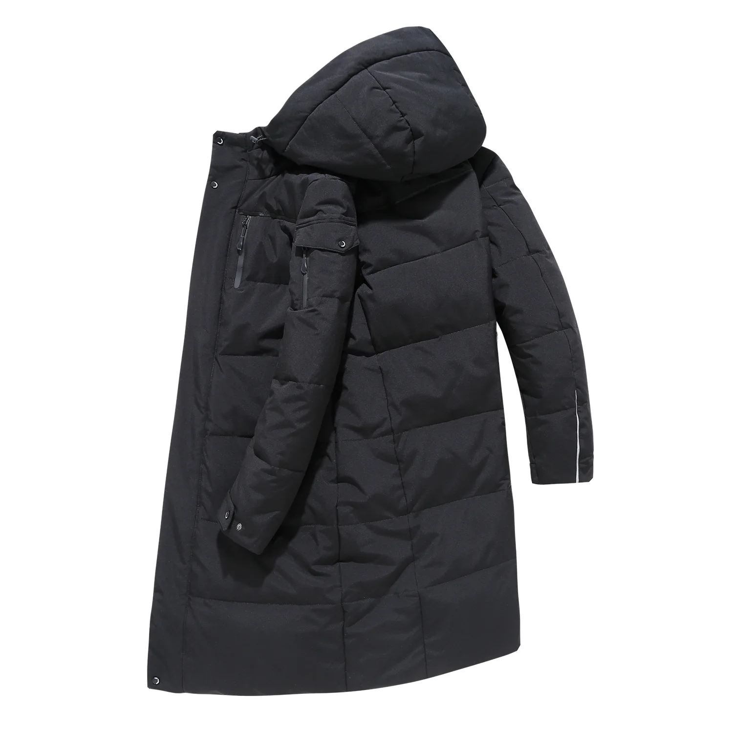 

down Men's jacket down jacket winter 2020 male or male long old dad warm coats hooded coat