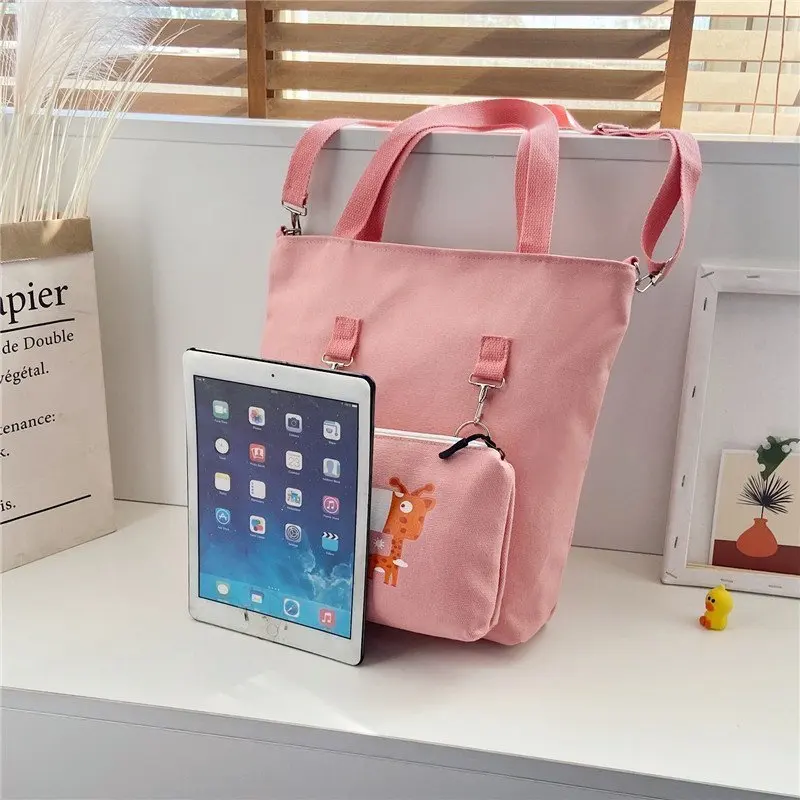 

2021spring new Bags for Women nylon Cartoon Removable Shoulder Bag Shopping Bags Female Handbag High capacity Messenger bag