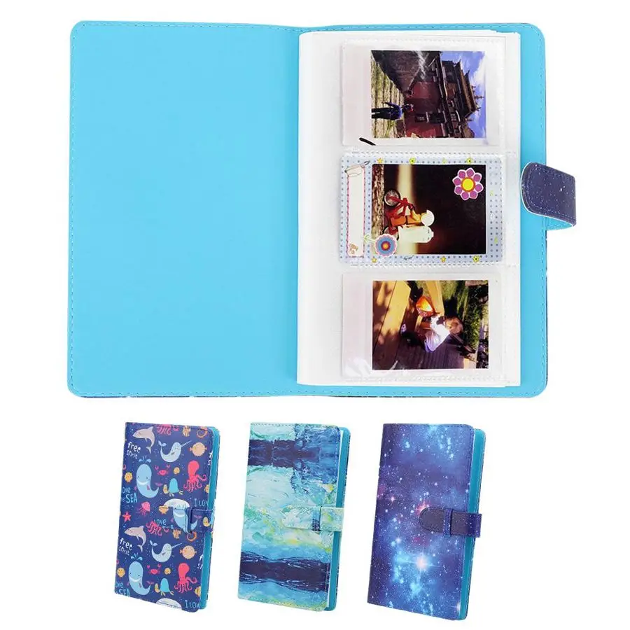 Универсальный чехол для карт 3 в 96 карманах из искусственной кожи книга хранения