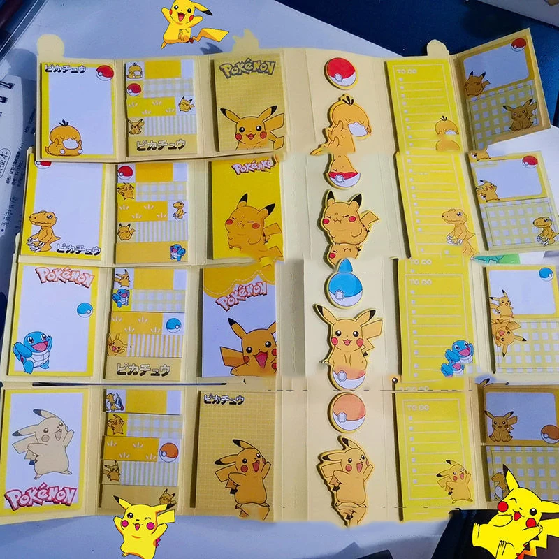 Новинка 240 страниц стикеры с покемоном Пикачу Мультяшные Стикеры милые аниме