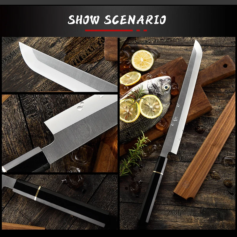 Японские кухонные ножи Grandsharp Sakimaru шеф-повар инструмент для приготовления суши