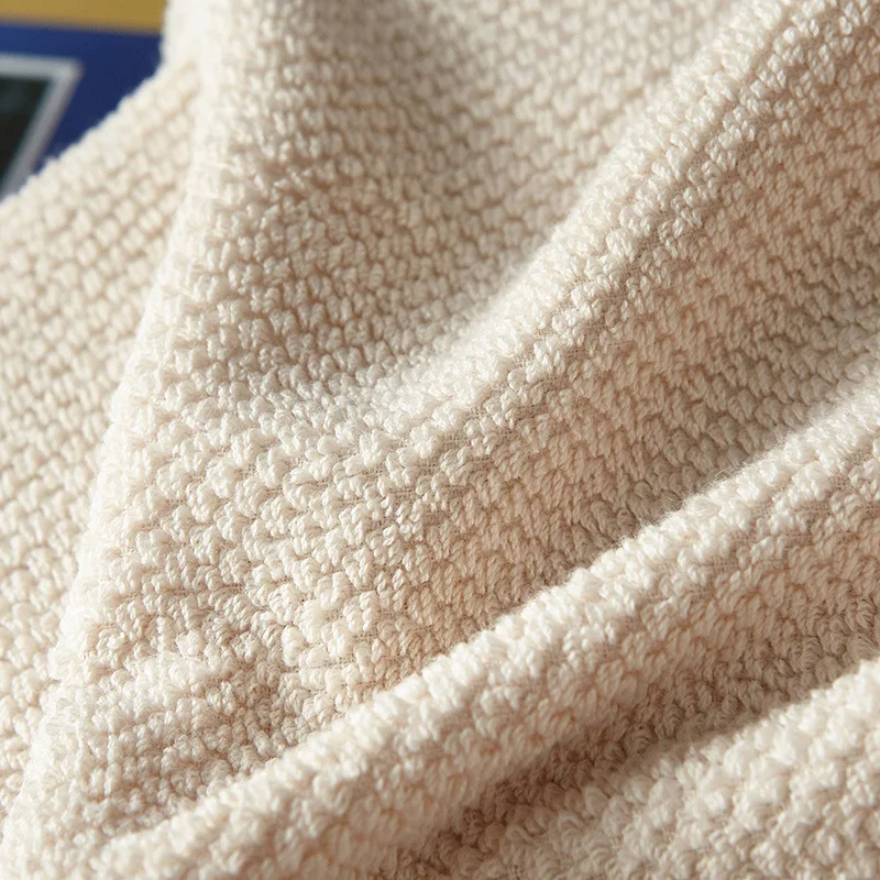 Быстросохнущее полотенце из 100% хлопка высокого качества однотонное банное s