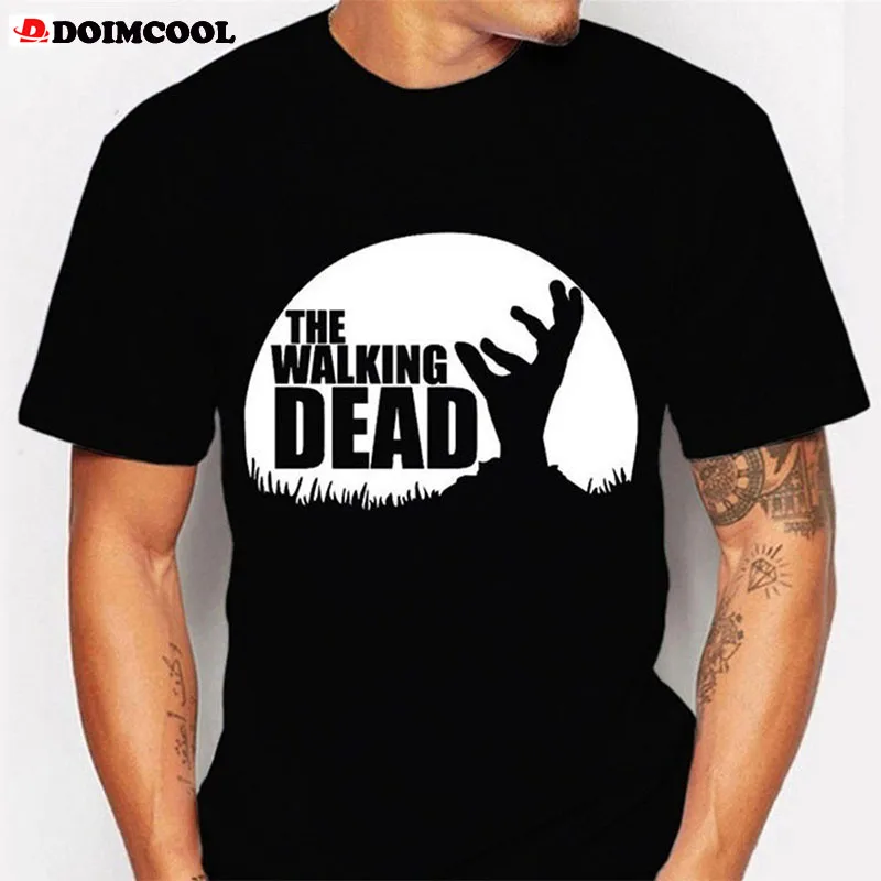 Новая модная мужская футболка с короткими рукавами надписью Walking Dead beauty Drama