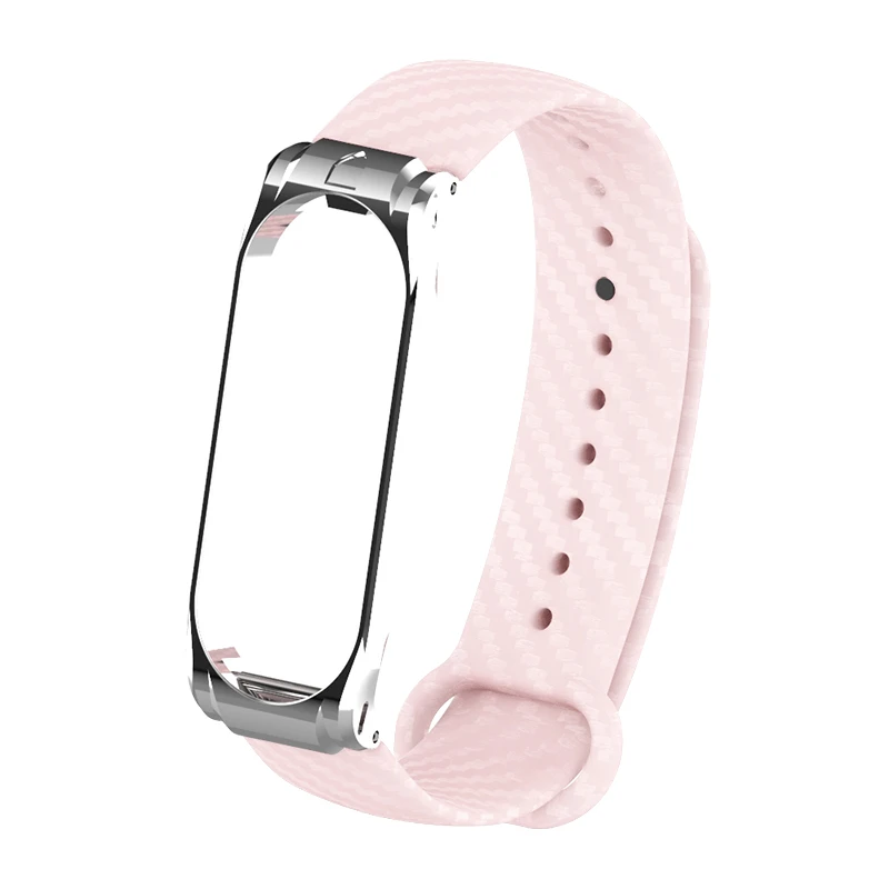 Цветной силиконовый ремешок mi Band 4 3 для mi Band 4 3 браслет из углеродного волокна для Xiaomi mi band 4 удлиненный спортивный ремешок mi Band 2
