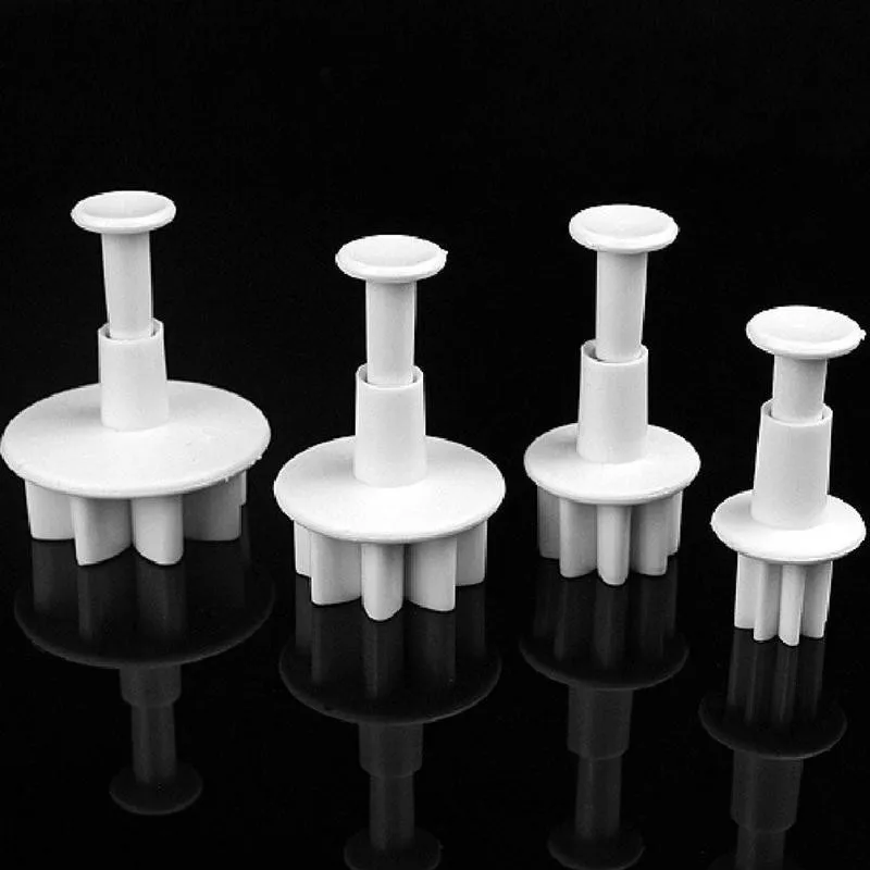 4 шт ромашка помадка для украшения торта формы печенье тиснение кухонной выпечки