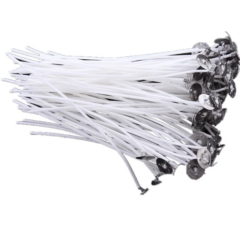 50 шт. 15 см хлопковая свеча фитиль беспламенный изготовление День рождения