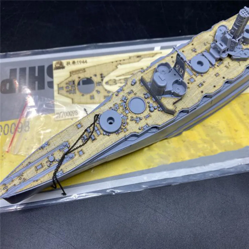 Для 1/700 Fuso Battleship w/aoрядом 05977 модель корабля деревянная палуба Маскировочный лист DIY наборы для обновления