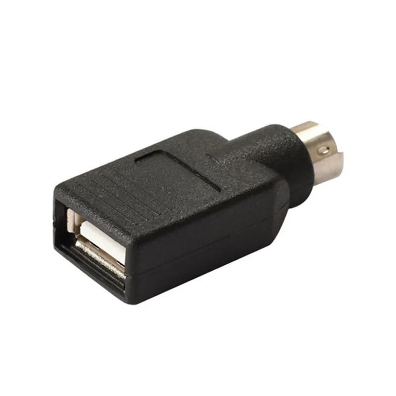 Переходник USB к PS2 PS/2 порта адаптер для мыши клавиатуры ПК черная видеокарта