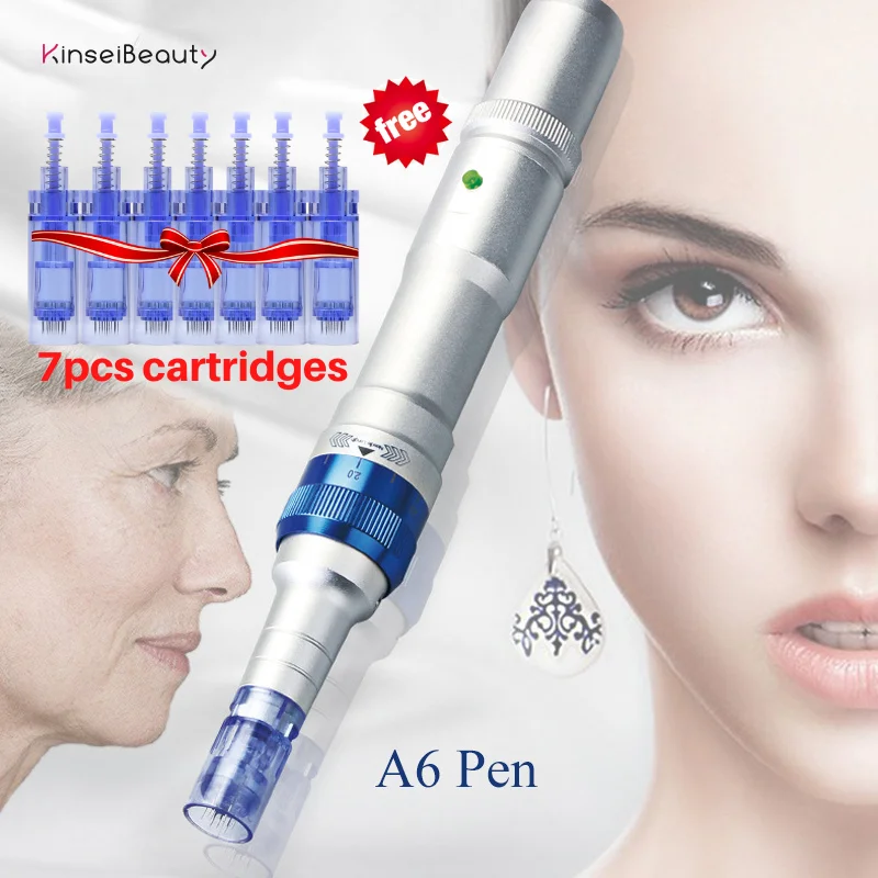 Профессиональный микроedling Dr.Pen Ultima A6 MTS Derma Rolling Pen микроблейдинг тату пистолет