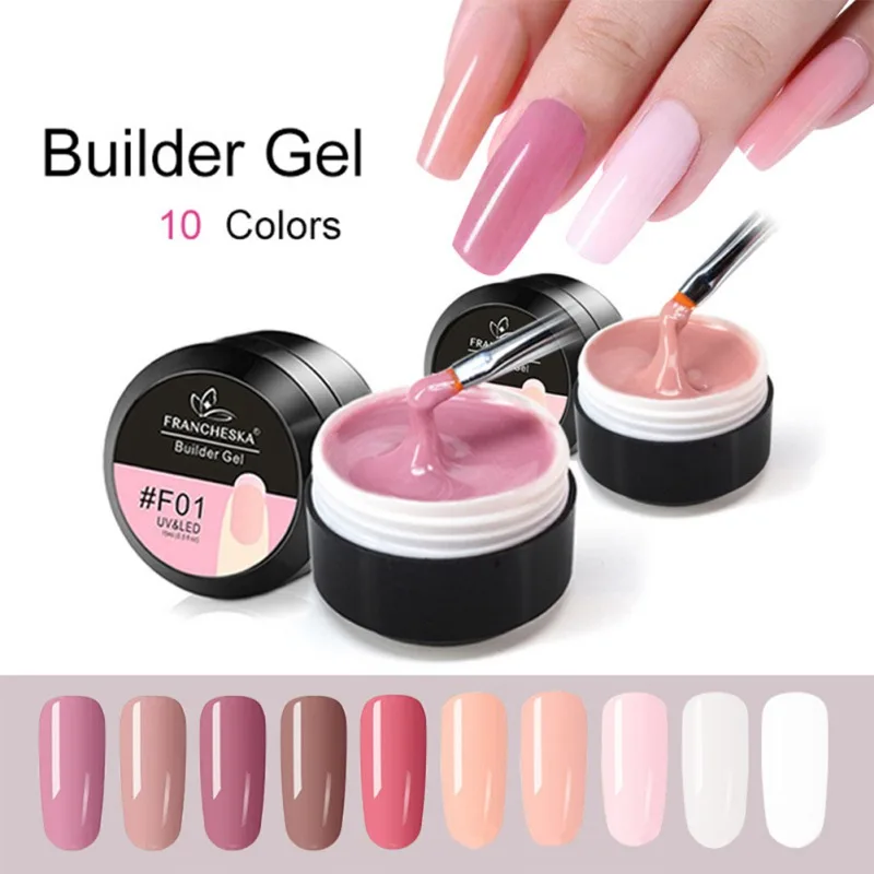 Гель для наращивания ногтей светодиодная УФ лампа лак долговечный