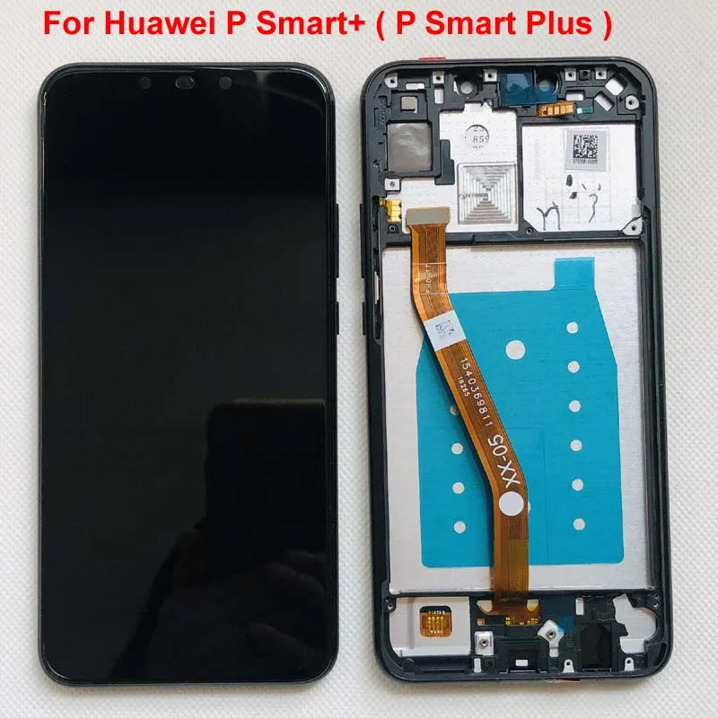 Оригинальный ЖК дисплей для Huawei P Smart + ( Plus) 6 3 дюйма с дигитайзером сенсорной