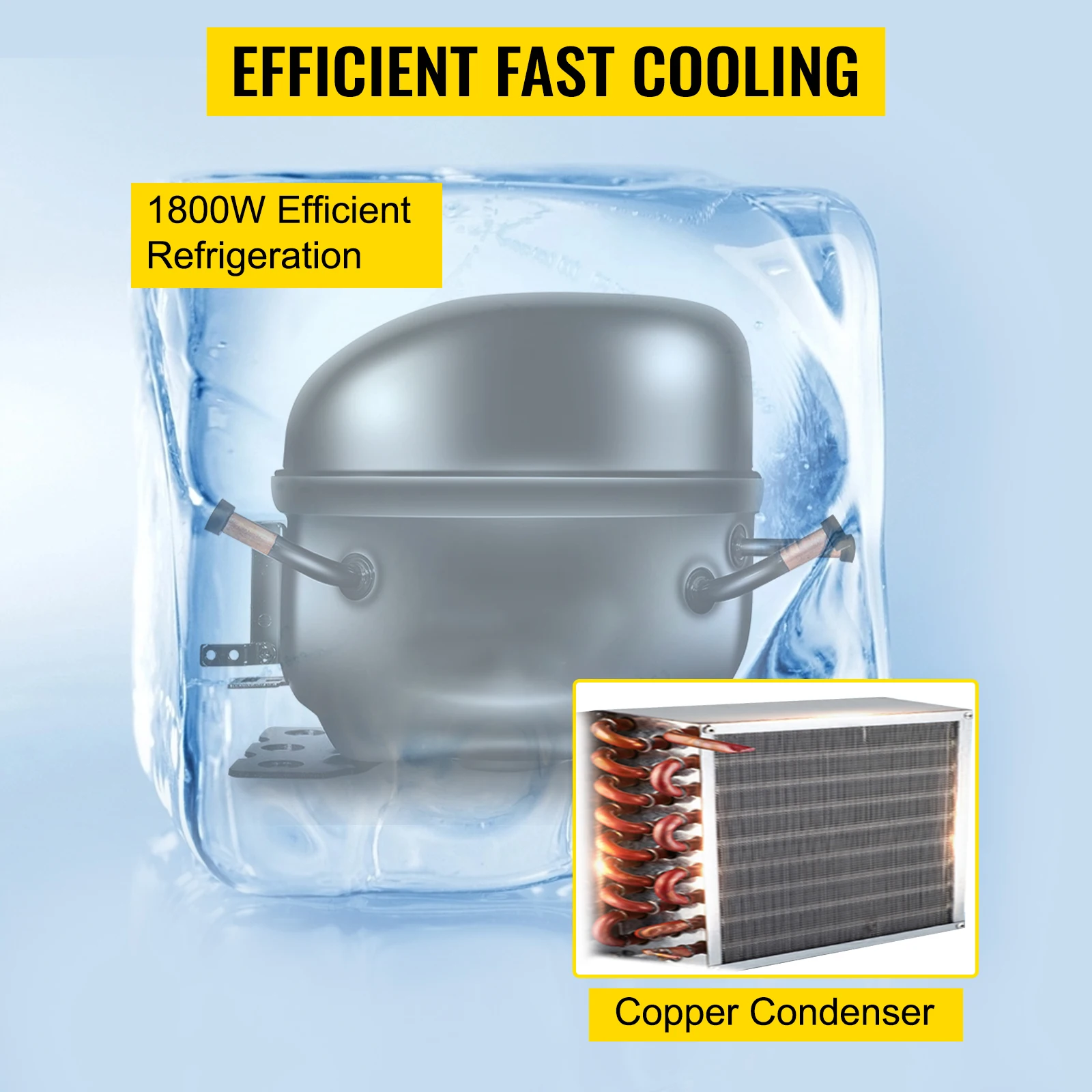 vevor commercial slushy machine 24303645l slush maker frozen drink dispenser ice cool juice smoothie making kitchen appliance free global shipping