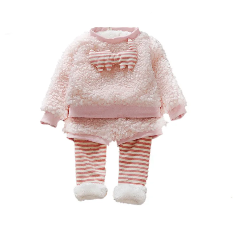 

Футболка и штаны для девочек, зимняя, 2 шт./компл.