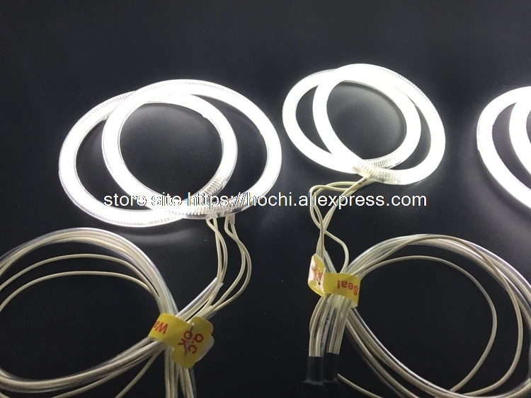HochiTech отлично с холодным катодом(CCFL) Ангельские глазки комплект ультра яркий лампы подсветки для Alfa Romeo 159 2005 2006 2007 2008 2009 10 2011