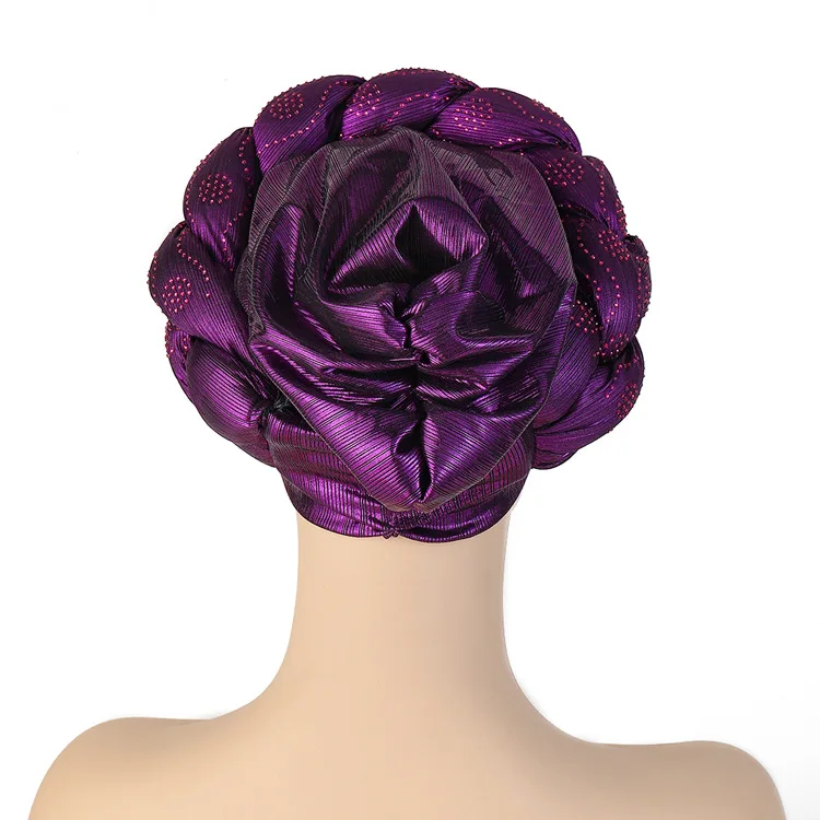 Шапка-тюрбан женская в африканском стиле ручной работы | Тематическая одежда и