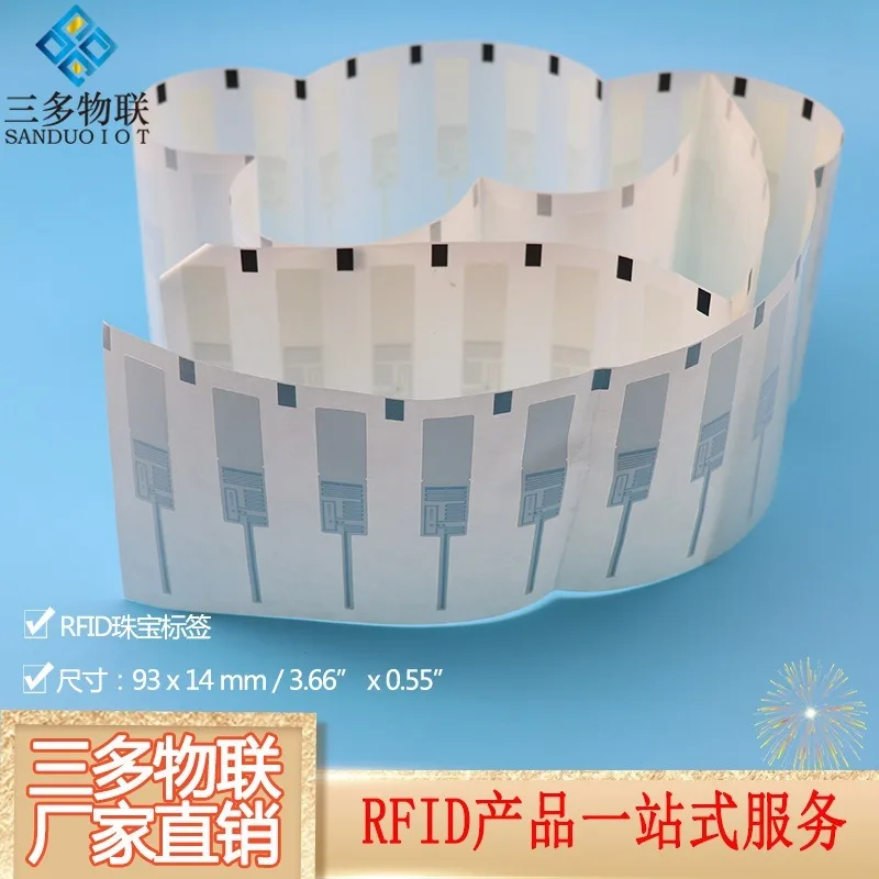 10 шт. RFID ювелирные изделия электронная полка этикетка Золотой магазин анти