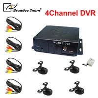 cost effective car dvr system 4 channel vehicle taxi dvr camera kit 4ch sd mdvr cam recorder support 256gb video audio recording