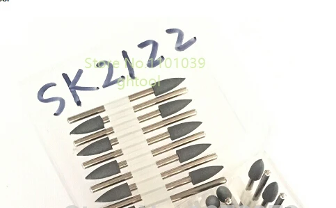 Инструмент для ювелирных изделий алмазная полировка фрезы резины хвостовик 2 35