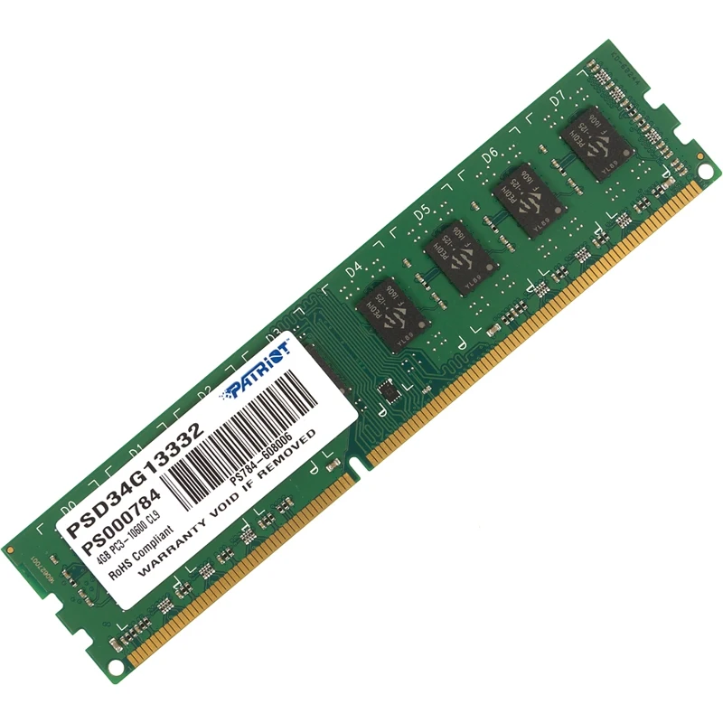 Модуль памяти PATRIOT PSD34G13332 DDR3 4Гб|Оперативная память| |