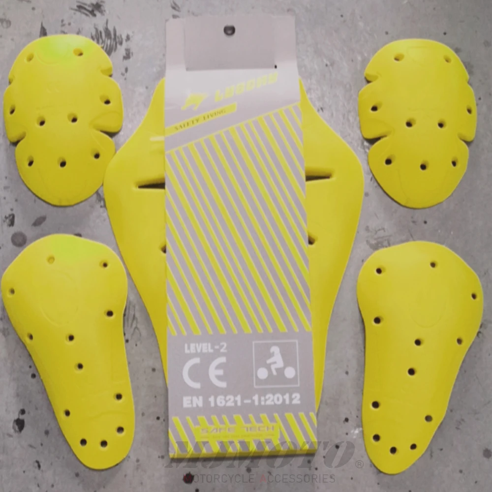 Мотоциклетная куртка 5 шт. мягкая защита для мотоциклов гоночные костюмы