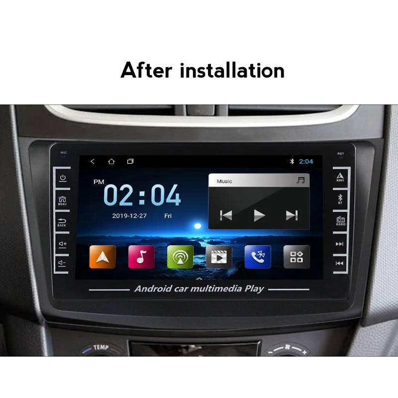 2 din Автомобильный dvd плеер на основе Android для Suzuki Swift 2011 2015 Автомобиль радио