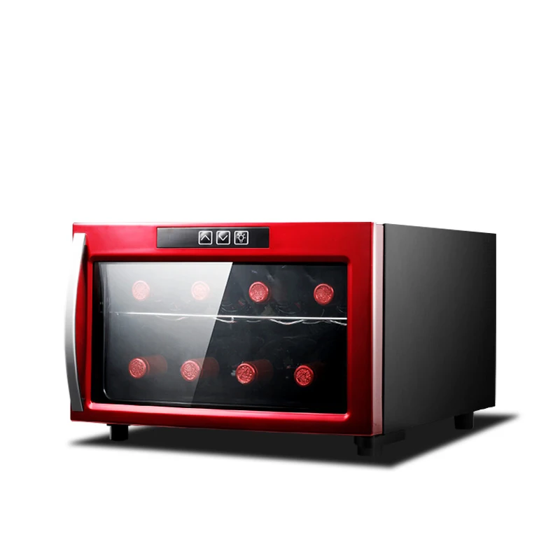

23L(8 bottles) electronic wine cooler constant temperature wine cooler cabinet small mini freezer display cabinet ice bar