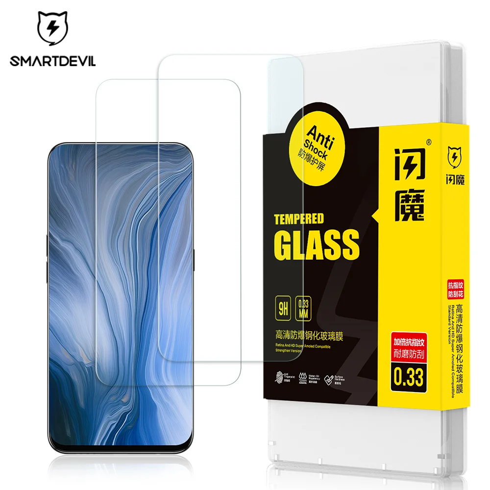 Защитная пленка SmartDevil для OPPO Reno Ace защитная из закаленного стекла мобильный