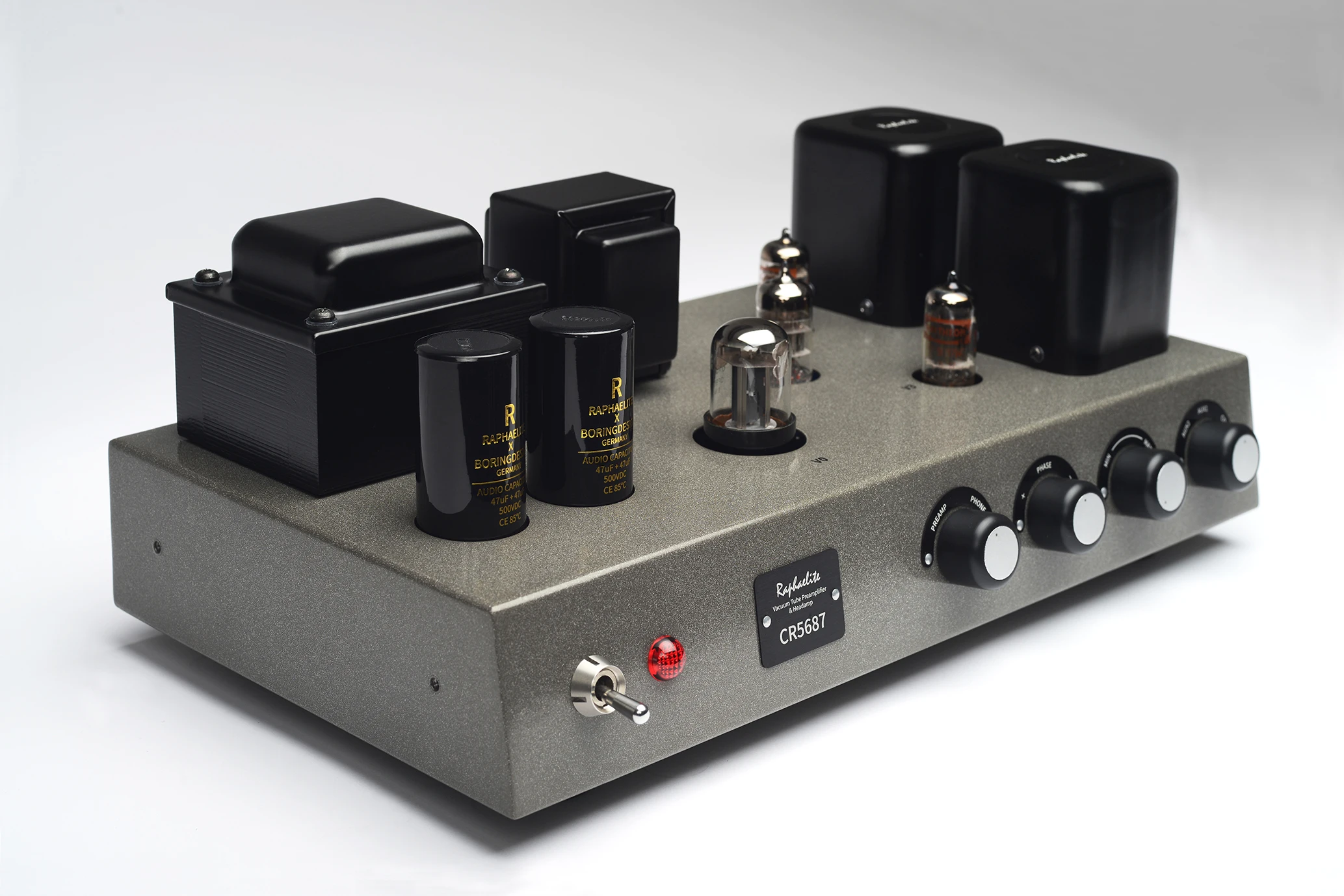 Ламповый предусилитель Raphaelite CR5687 + усилитель для наушников HIFI 30 Вт * 2 6X5/6Z5 1 /12AX7/ECC83