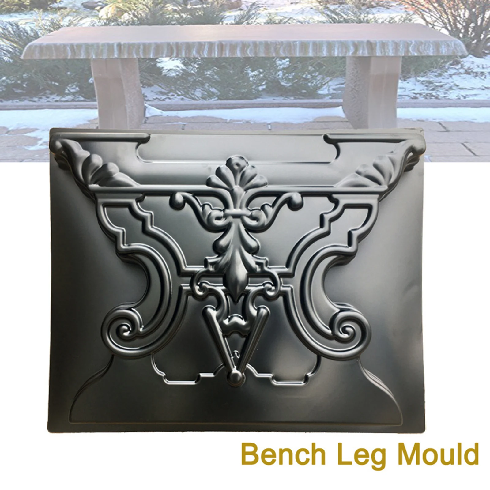 Garden Simulation Stepping Stone Chair Leg Mold for Outdoor Decoration