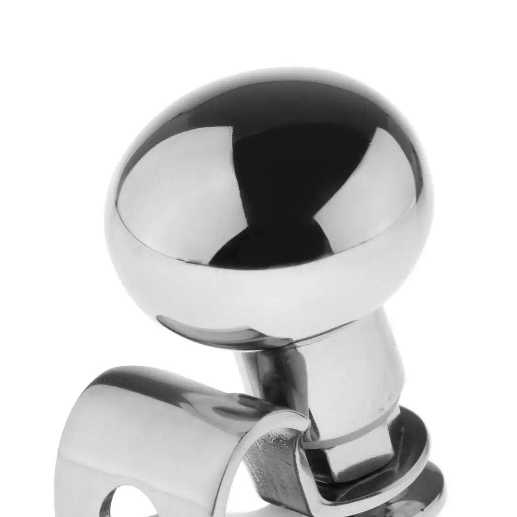 

BOAT STEERING WHEEL CONTROL KNOB MARINE STAINLESS STEEL HAND GRIP