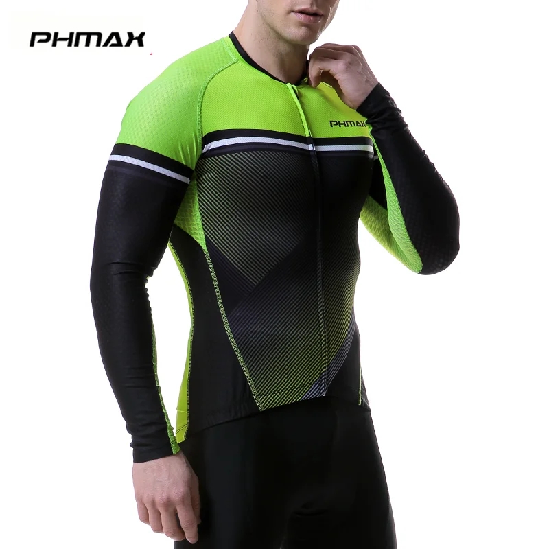PHMAX Pro велосипедная Джерси с длинным рукавом MTB одежда Maillot Roupa Ropa De Ciclismo