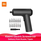 Оригинальная электрическая отвертка Xiaomi Mijia с 12 битами S2, 3,6 В, 2000 мА ч, беспроводная перезаряжаемая электрическая отвертка