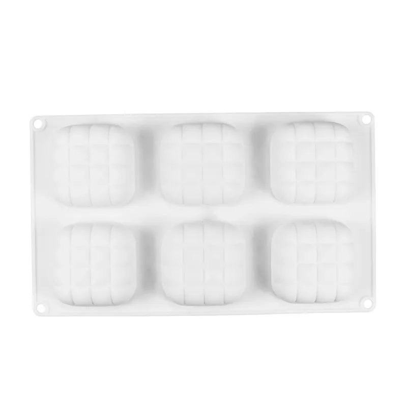 Форма квадратная силиконовая для выпечки форма французского Мусса с 6