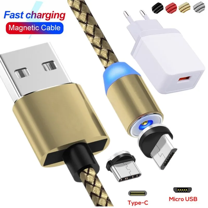 Магнитный USB кабель type C Micro быстрое зарядное устройство зарядный для htc Desire 19 plus U19E
