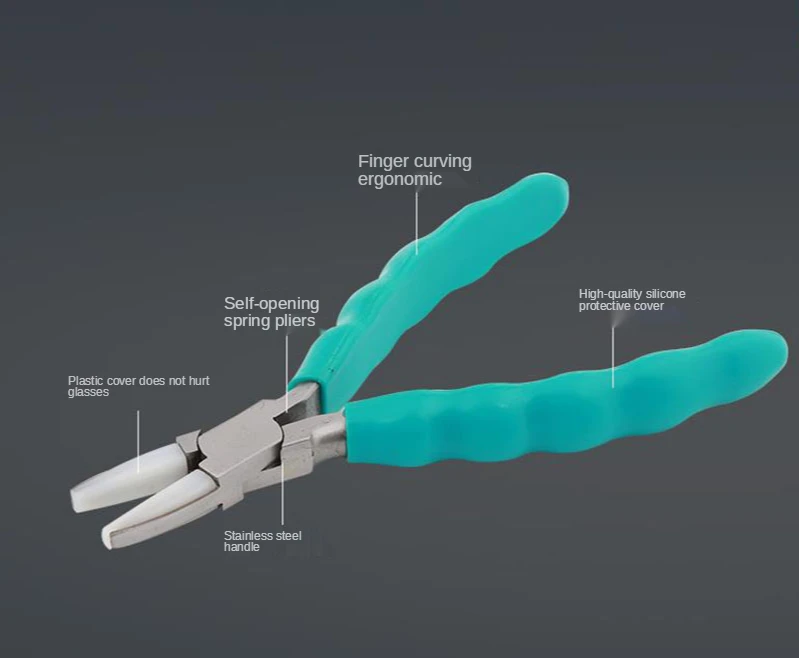 

Glasses Repair Tool Set Eyeglasses Frame Repair Pliers Screwdriver Spectacle Frame Adjustment Pliers Nose Pad Screwdriver