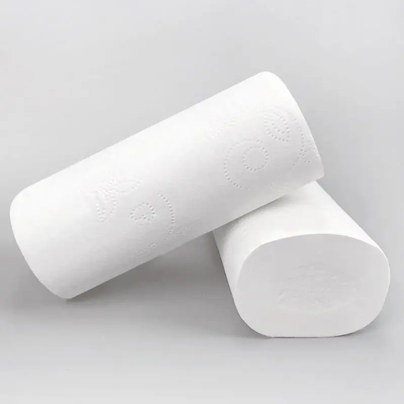 

14 Rolls Toilet Paper No Fluorescent Agent Soft Stronge 4-Ply Sheets Bath Tissue