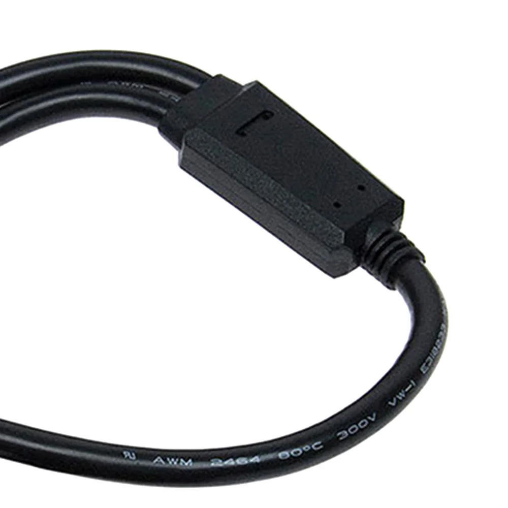 Портативный L образный OBD2 16 pin кабель удлинитель один-два соединительного