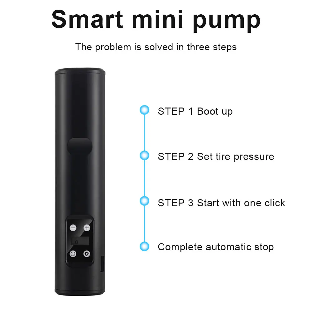 

12v 150psi Wireless Electric Air Pump Air Compressor USB LCD Display Portable Tire Inflator for Bicycles Cars Motorcycles