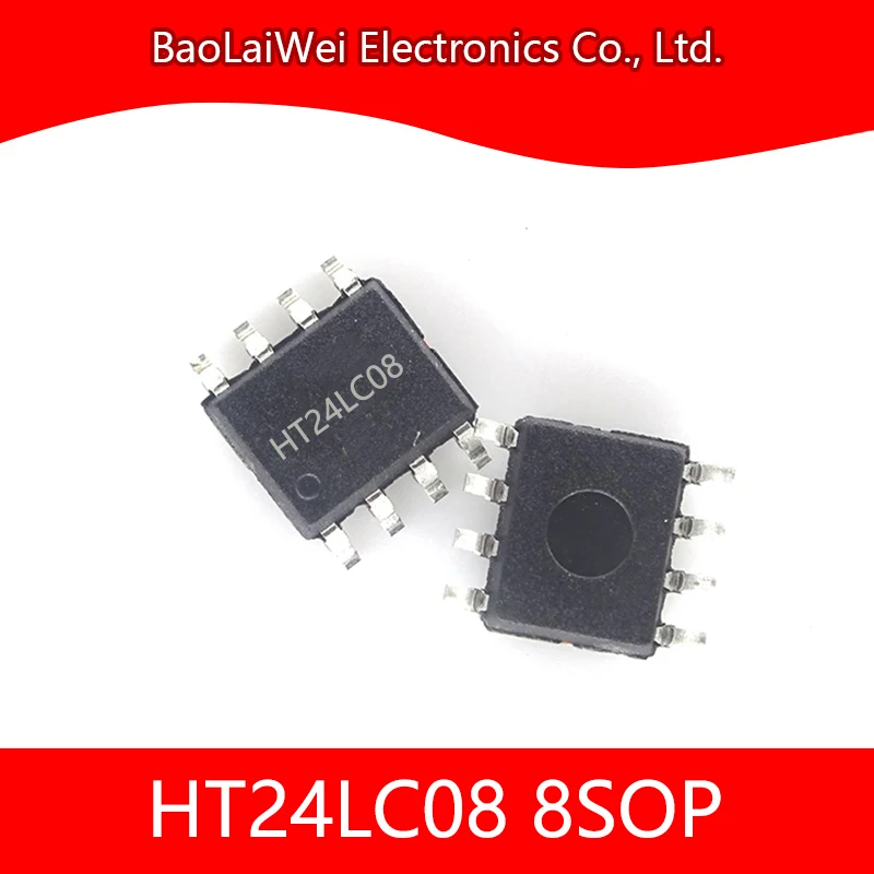 

5pcs HT24LC08 8SOP ic chip Electronic Components Integrated Circuits Active Components CMOS 8K 2-Wire Serial EEPROM