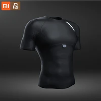 xiaomi zenph mens smart sportswear smart sensor monitoring high elastic fast dry summer sports t shirt running smart sleeve