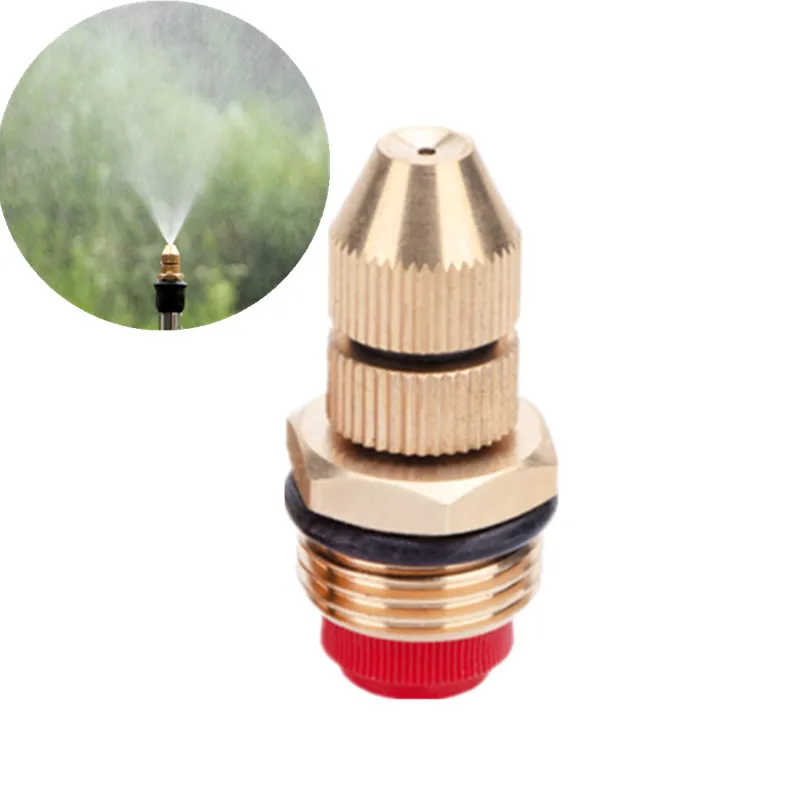 

Fast Shipping 1PC 1/2"(DN15) Brass Watering Adjustable Misting Sprinkler For Garden Lawn Sprayer Nozzle Micro Drip Irrigation