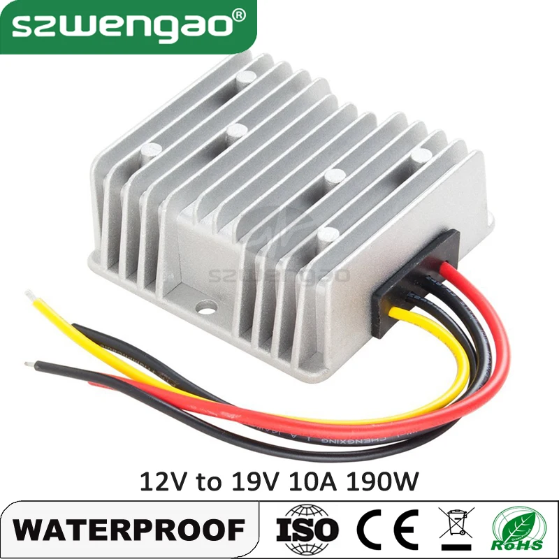 Высоконадежный повышающий преобразователь постоянного тока с 12 В до 19 в 5 А 8 10