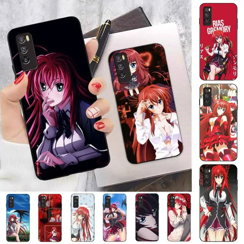

Yinuoda Rias Gremory High School DxD Phone Case for Huawei Y 6 9 7 5 8s prime 2019 2018 enjoy 7 plus