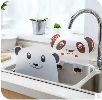Предохранительная перегородка в форме милой панды для защиты от водяных брызг