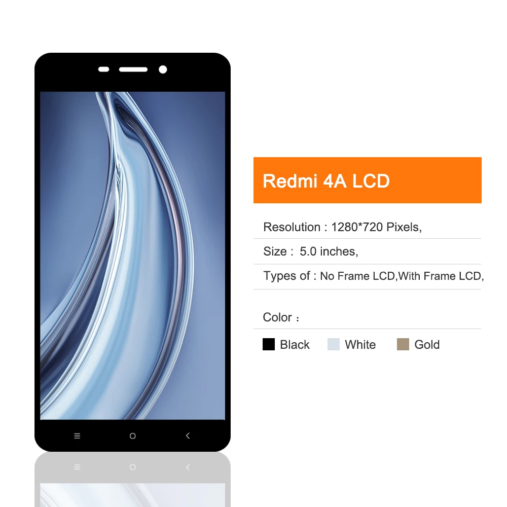 ЖК дисплей 5 0 дюйма для XIAOMI Redmi 4A с сенсорным экраном и дигитайзером замена